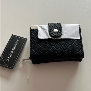 Black Quilted Women's Wallet